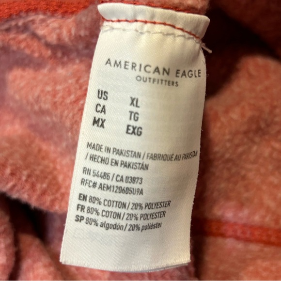Saturated Red American Eagle summer shorts - Picture 4 of 5